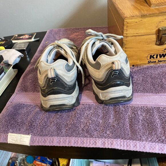 Fila Women’s‎ Size 9 Gray Black Pink Trail Hiking Cloud Running Shoes - Picture 5 of 8